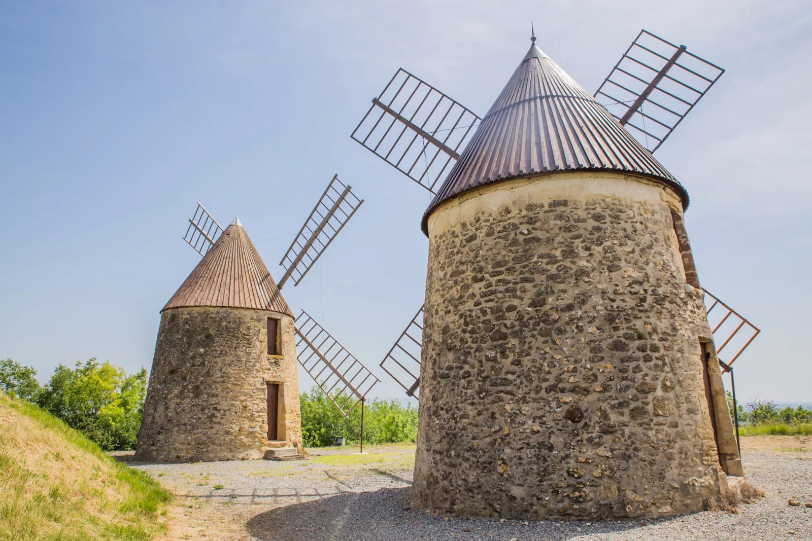 Le moulin de Nailloux, six ailes au vent - Lauragais Tourisme