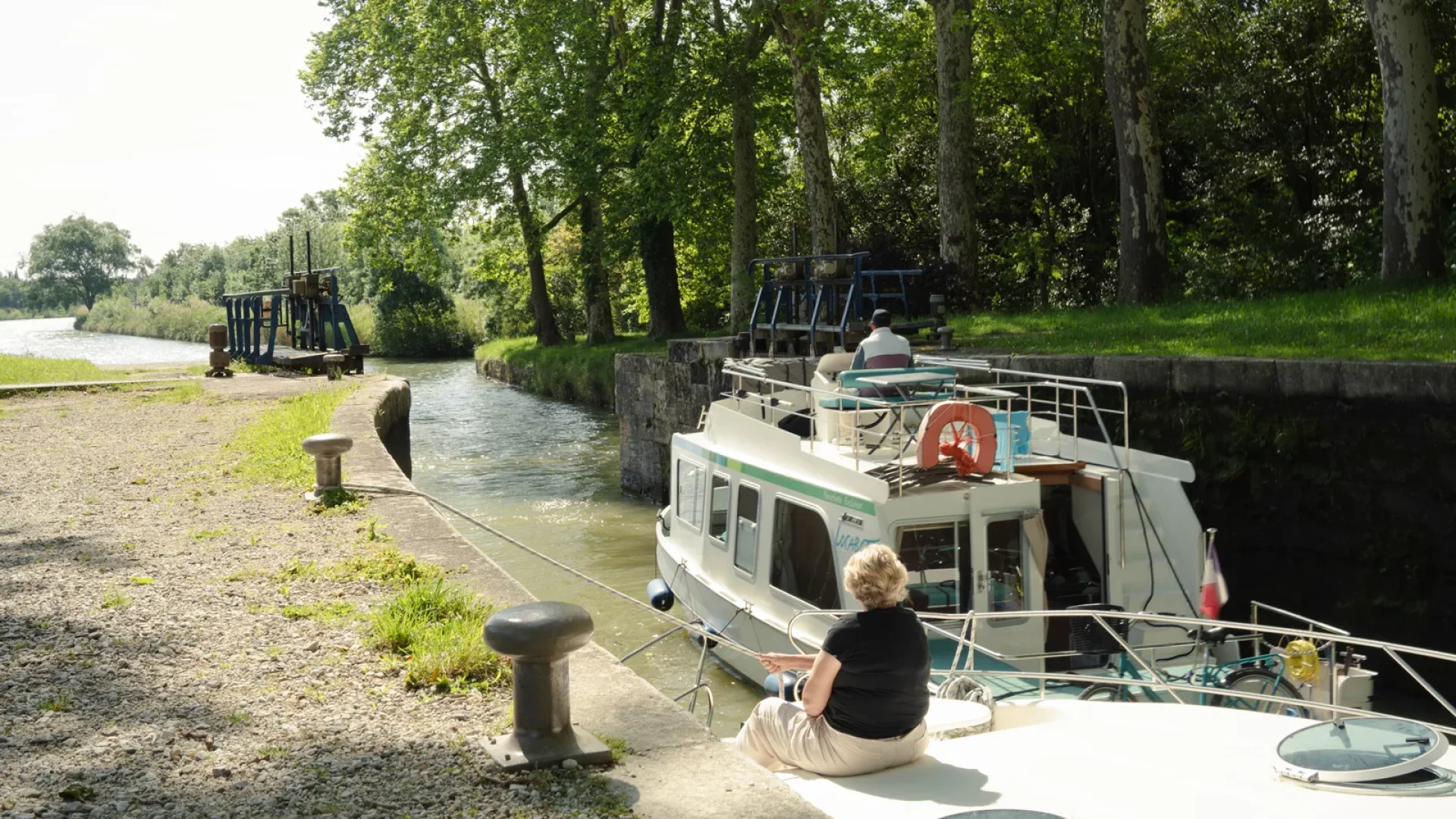 Location sur le canal du Midi