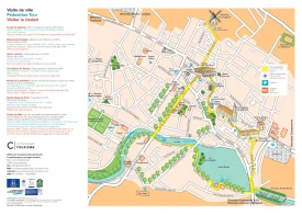 Plan touristique de Castelnaudary