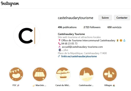 Bilan Instagram 2025 à Castelnaudary