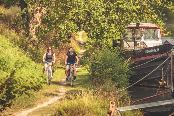 Le canal du Midi à vélo